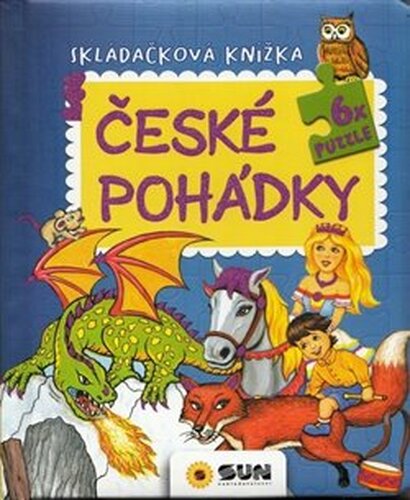 České pohádky - Skládačková knížka Puzzle