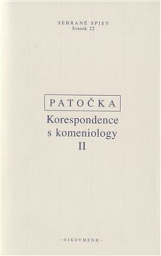 Korespondence s komeniology II. - Jan Patočka