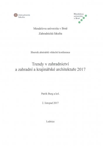 Trendy v zahradnictví a zahradní krajinářské architektuře 2017