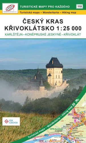 Český kras, Křivoklátsko 1 : 25 000
