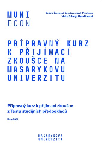 Přípravný kurz k přijímací zkoušce na Masarykovu univerzitu