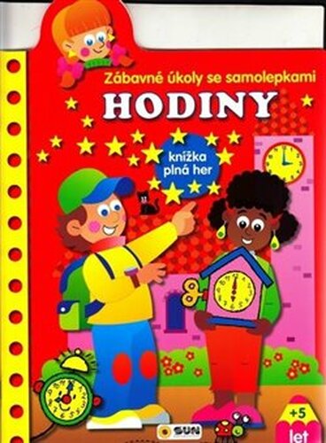 Zábavné úkoly se samolepkami-Hodiny