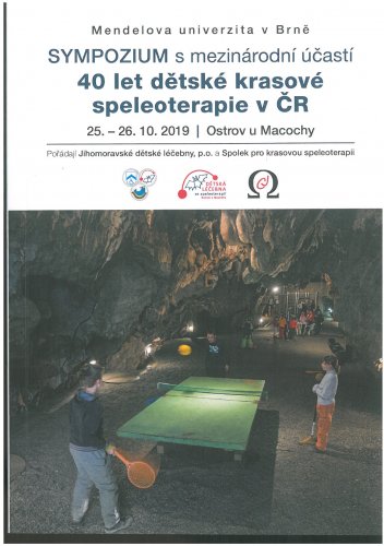 Sympozium s mezinárodní účastí 40 let dětské krasové speleoterapie v ČR
