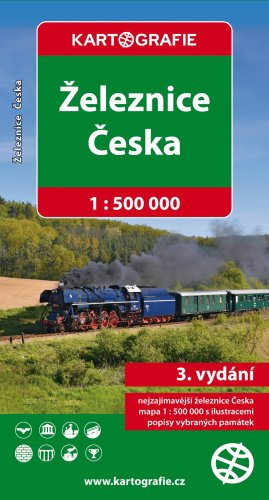 Železnice Česka, 1 : 500 000