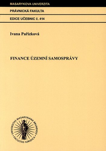 Finance územní samosprávy