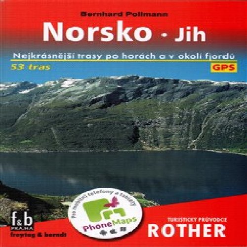 Norsko - jih - Turistický průvodce Rother