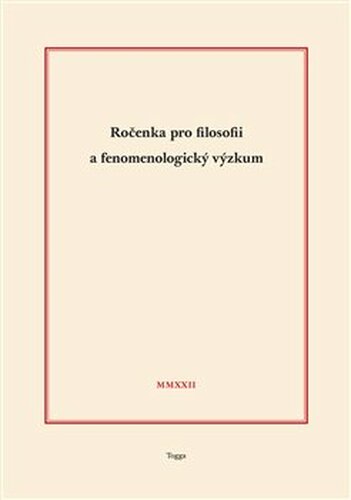 Ročenka pro filosofii a fenomenologický výzkum 2022