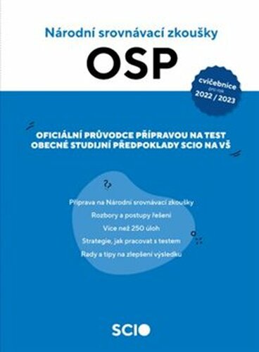 Cvičebnice OSP Scio 2022/23. Národní srovnávací zkoušky - kol.