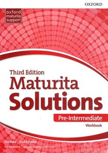 Maturita Solutions 3rd Edition Pre-Intermediate Workbook CZ - Eva Paulerová, Jitka Kubů, P.A. Davies, Tim Falla