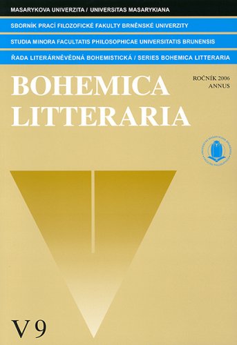 Sborník prací Filozofické fakulty brněnské univerzity V 9 – řada literárněvědná. Bohemica litteraria