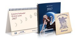 Lunární kalendář Krásné paní s publikací 2017