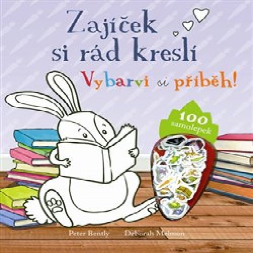 Zajíček si rád kreslí - Vybarvi si příběh!