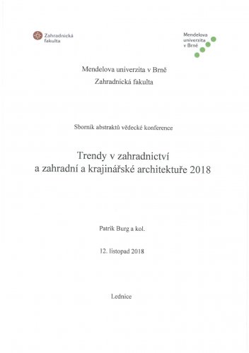 Trendy v zahradnictví a zahradní krajinářské architektuře 2018