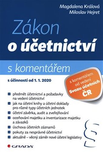 Zákon o účetnictví 2020