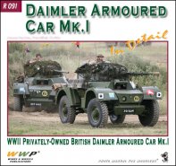 Daimler Armoured Car Mk. I in detail