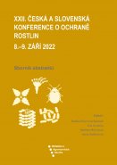 XXII. Česká a slovenská konference o ochraně rostlin. Sborník abstraktů