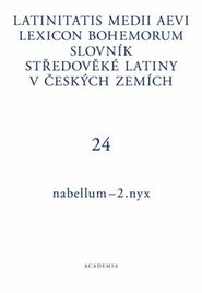 Slovník středověké latiny v českých zemích III / I–N / Latinitatis medii aevi lexicon Bohemorum