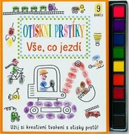 Vše, co jezdí - Otiskni prstíky - Amanda Lott