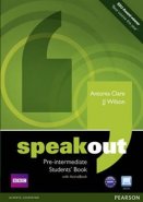 Speakout Pre-Intermediate Students Book and DVD/active Book Multi ROM Pack - Antonia Clare