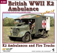 British WWII K2 Ambulance in detail