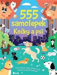 555 samolepek - Kočky a psi