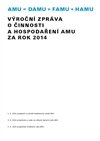 Výroční zpráva o činnosti a hospodaření AMU za rok 2014