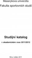 Studijní katalog na Lékařské fakultě v akademickém roce 2010/2011