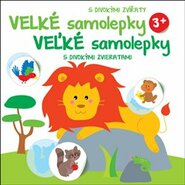 Velké samolepky s divokými zvířaty